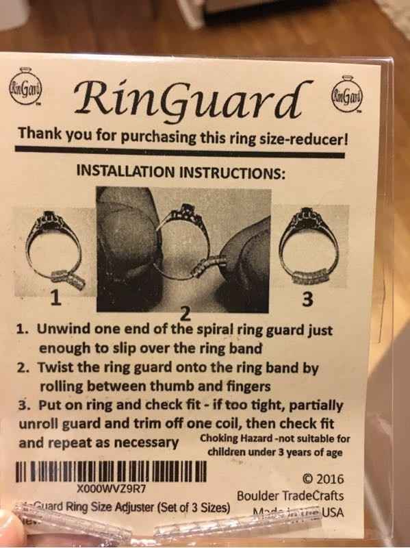 How To Apply Ring Guard Ring Sizers