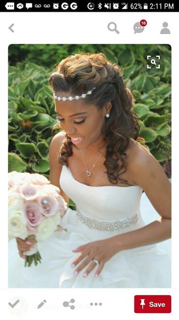Hair Trials for Afro-American Brides