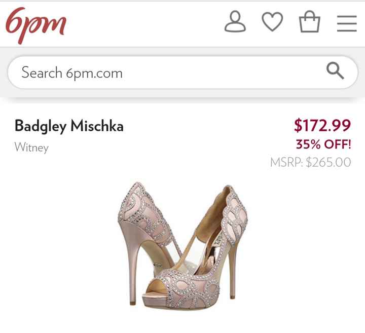 Where did you buy your shoes? - 1