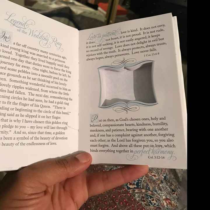 Ring bearer pillow? - 2