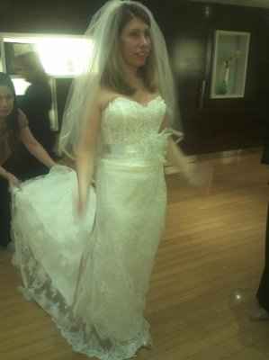 This Never gets old! Show us your dress :)