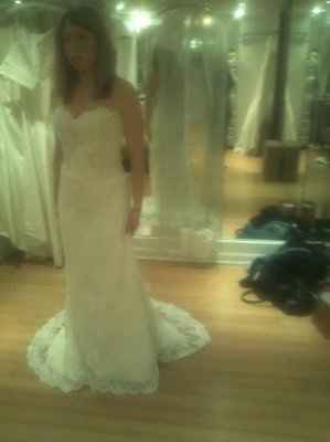 This Never gets old! Show us your dress :)