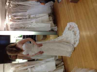 2nd dress fitting! PICS :)