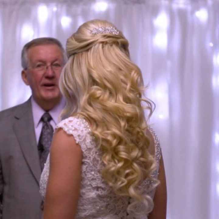 Anyone else wearing their hair down for their wedding? Inspiration Pics... - 1