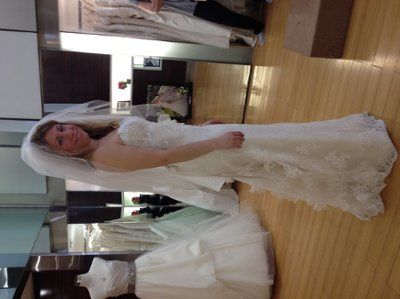 2nd dress fitting! PICS :)