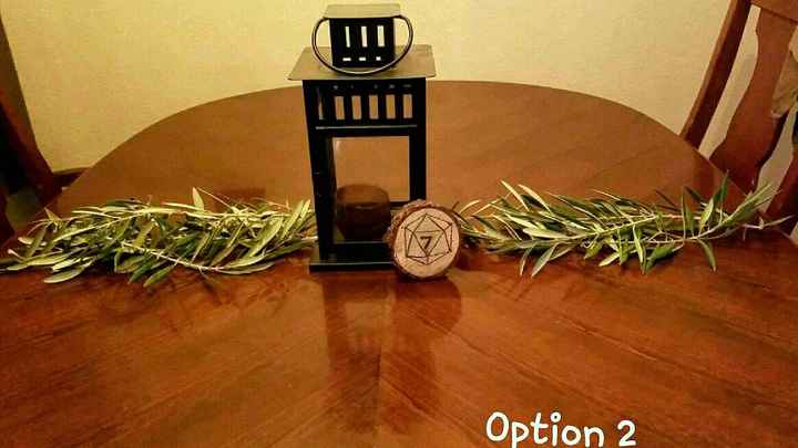 Paging centerpieces - Simple centerpieces