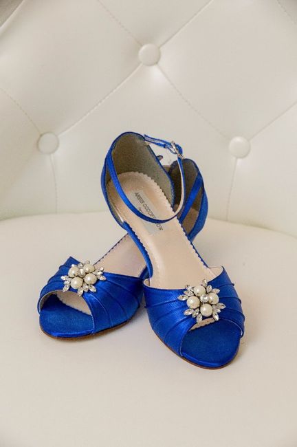 Blue shoes - 1