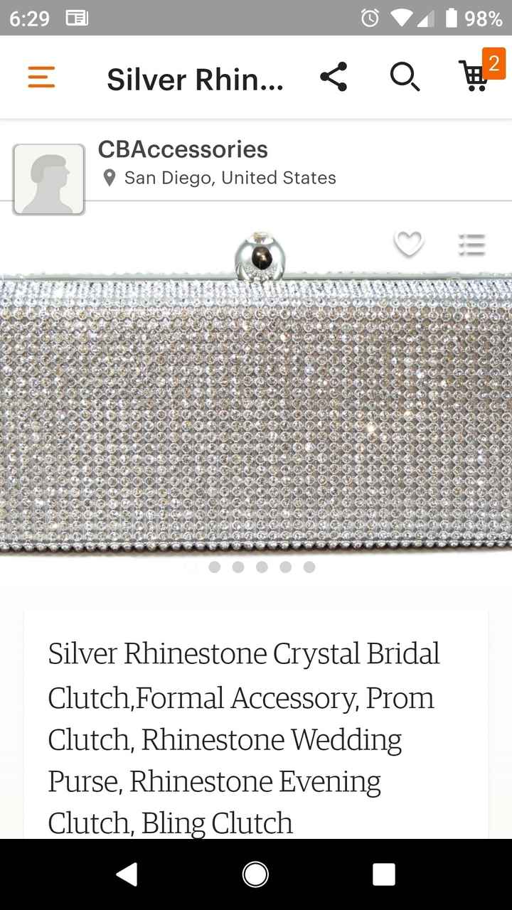 💫 Sparkly Bridal Clutches! - 2