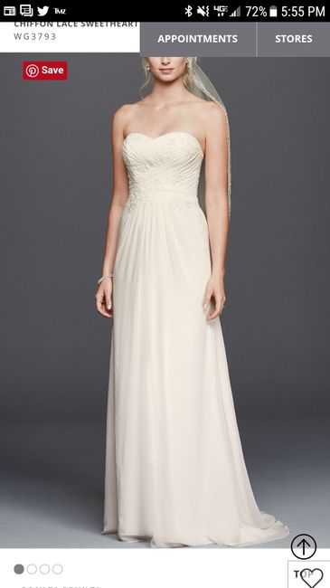 Show me your David's Bridal Dresses 5