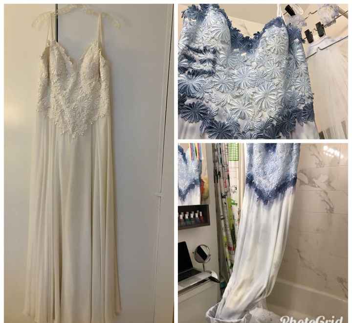 Dip Dye wedding dress? - 1