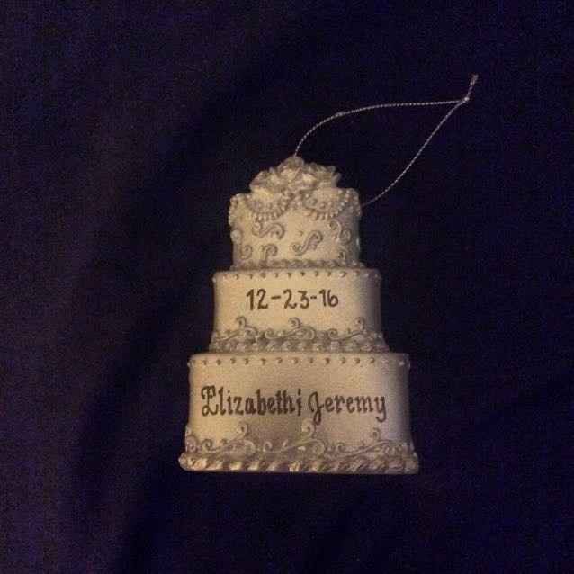 Engagement Christmas ornaments!