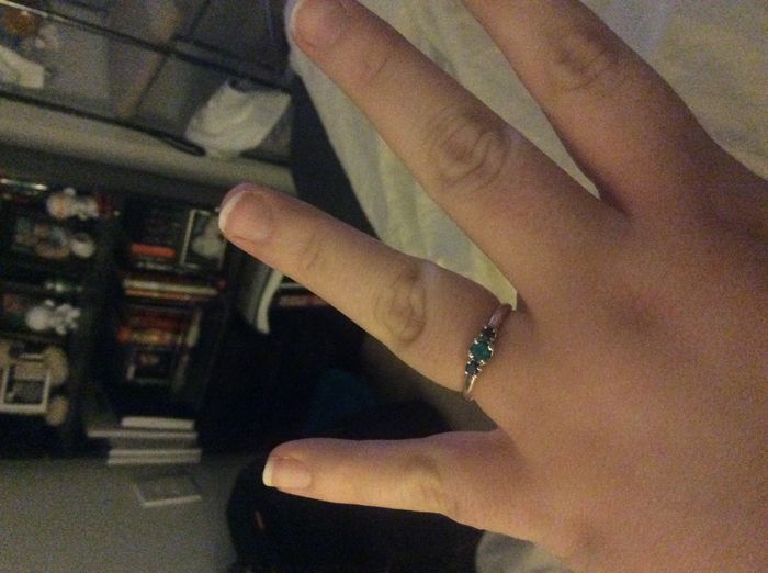 Rings with alt. Gemstone color and/or engravings?