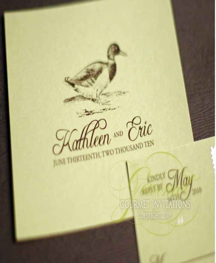 Invitation/save the dates - 5