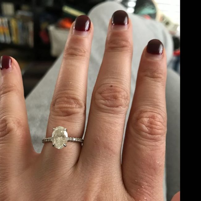 Engagement ring pics - 1