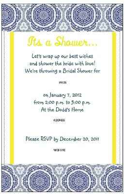 Designing my sister's shower invite, need your honest opinions!