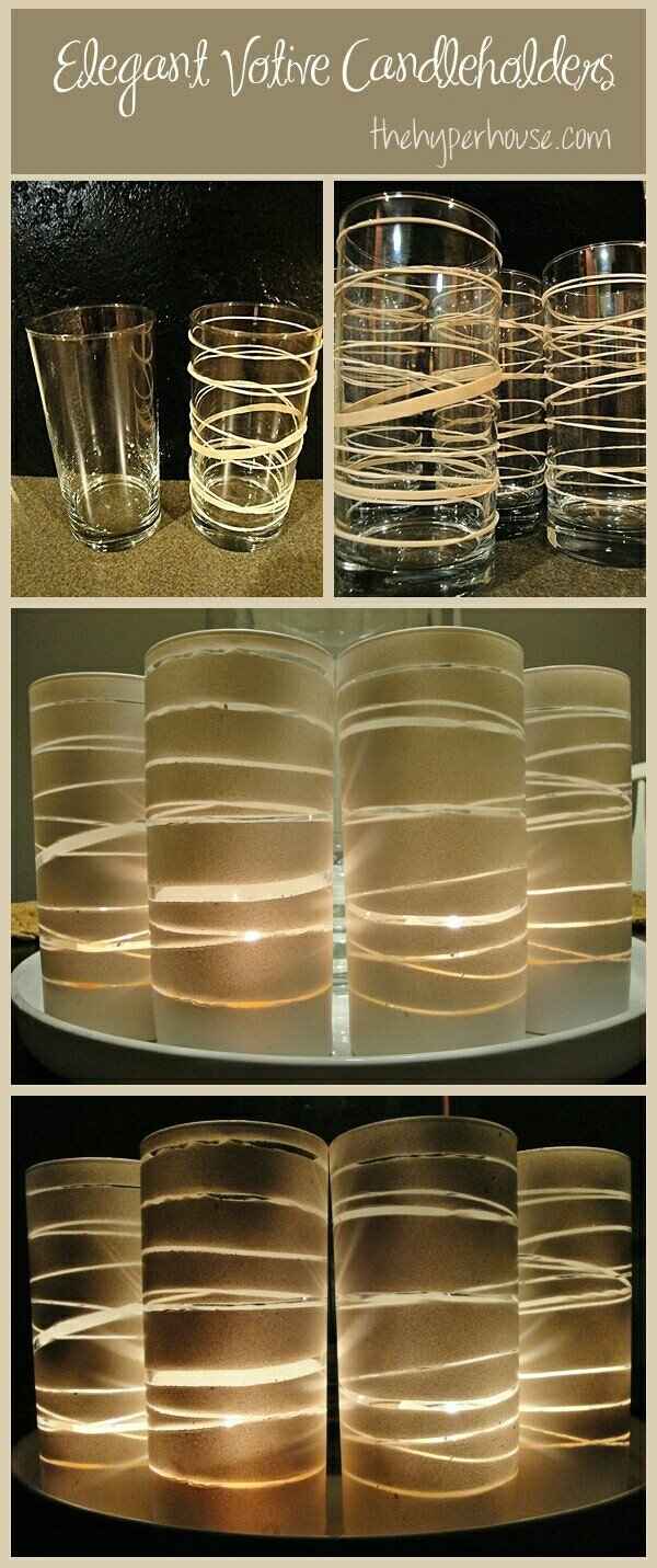 Ways to make these candle holders pop?