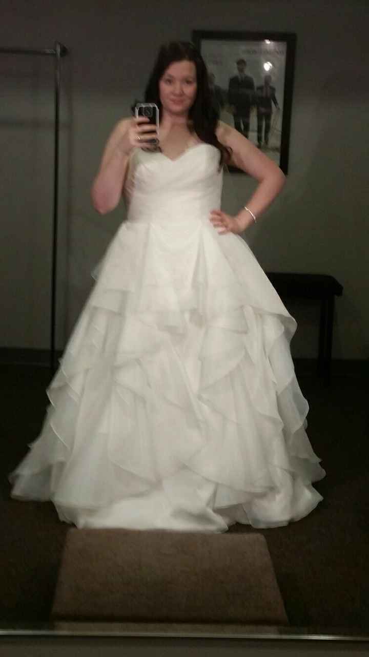 Spinoff: Your stories! "I thought I would get a (blank) dress, but I ended up loving (other kind)"