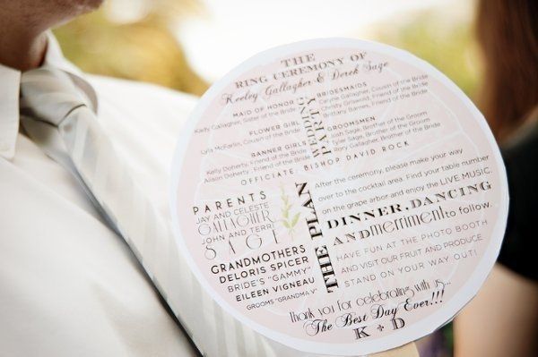 Wedding Fan