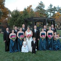 Show me your bridesmaid dresses with your wedding dress!