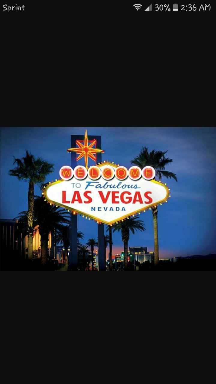 Anyone had a vegas wedding?
