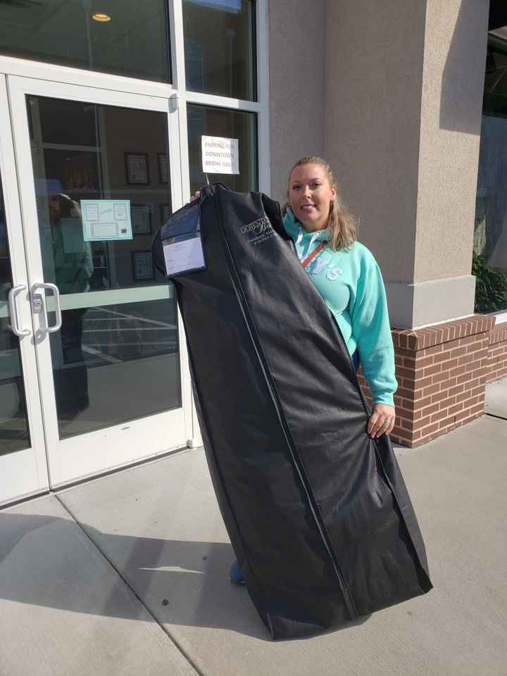 Picked up my gown today! - 1