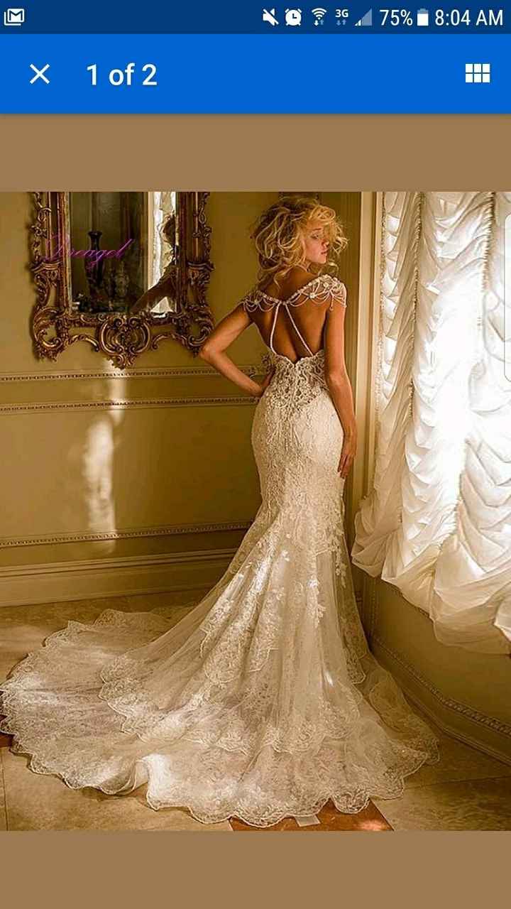 Let's see your wedding dresses.