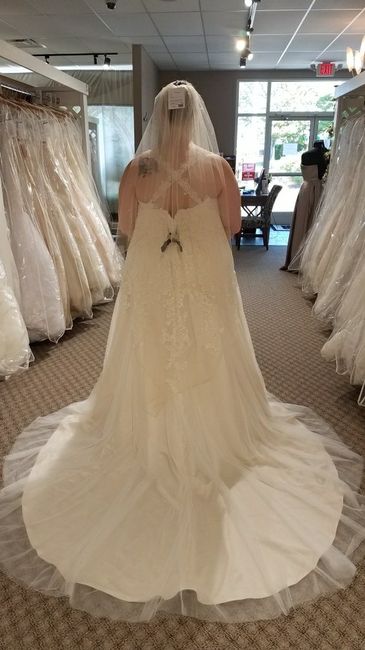 Picked up my dress today! - 2
