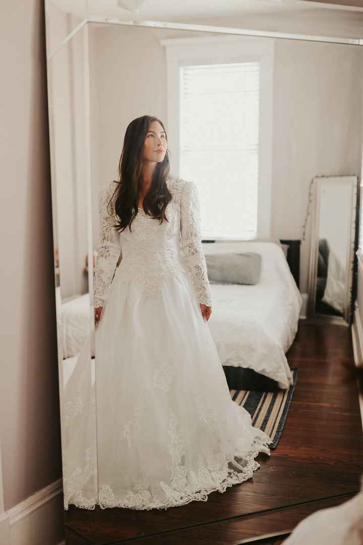 Redesigning my mom’s Wedding dress - 1