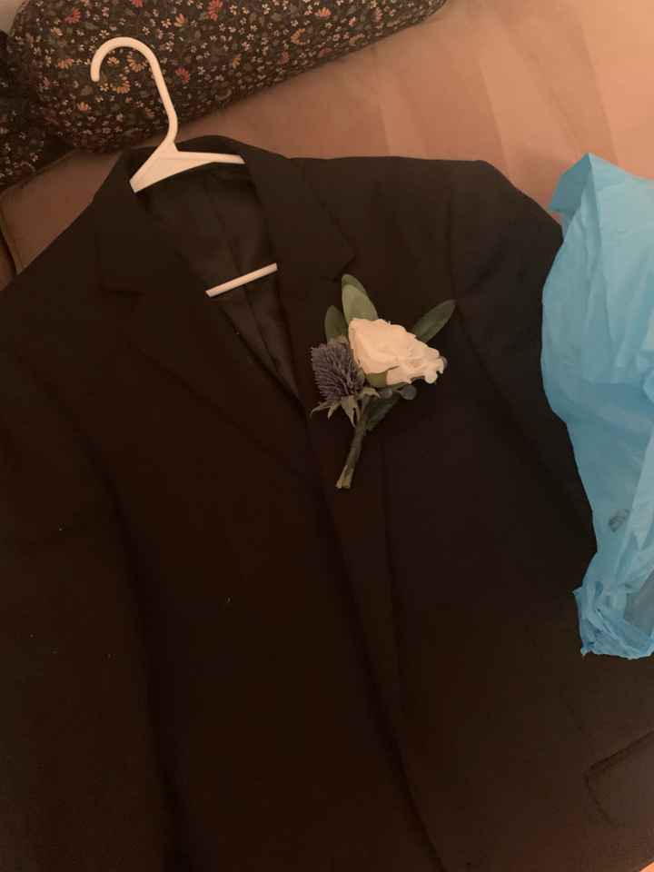 Can a boutonniere be too big? - 1