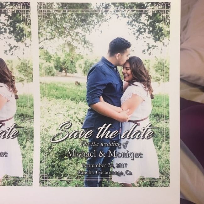 Show me your save the dates!!