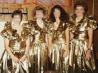 Future Mrs. O., you got me to thinking...worst BRIDESMAID DRESSES
