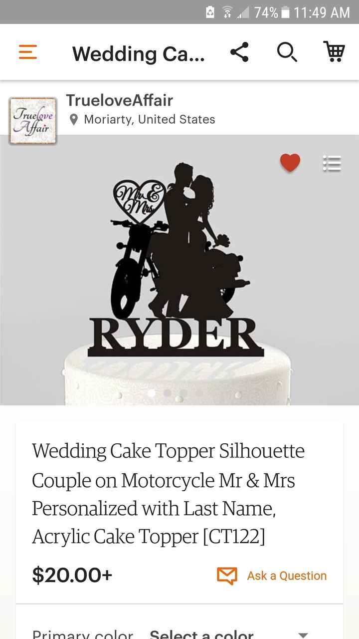 Cake Toppers?