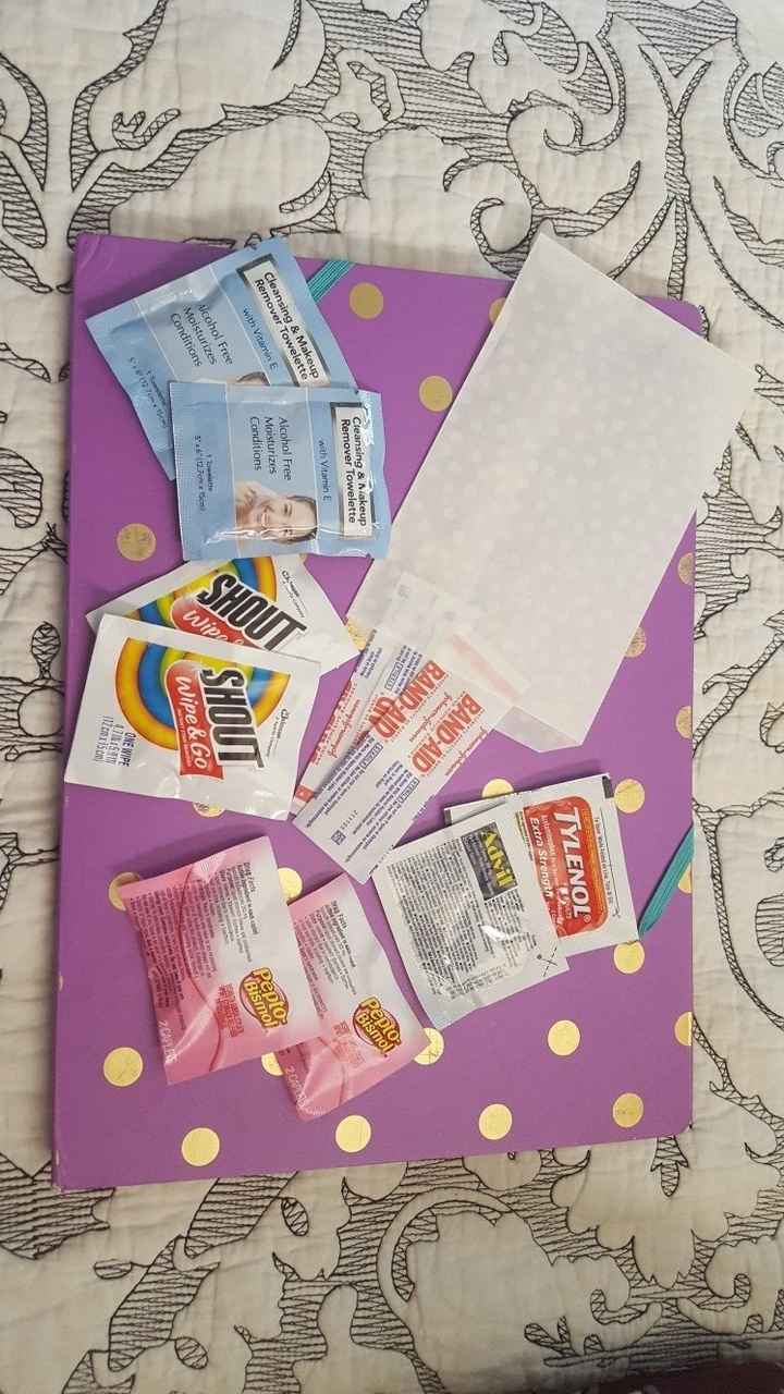 Diy hotel welcome bags