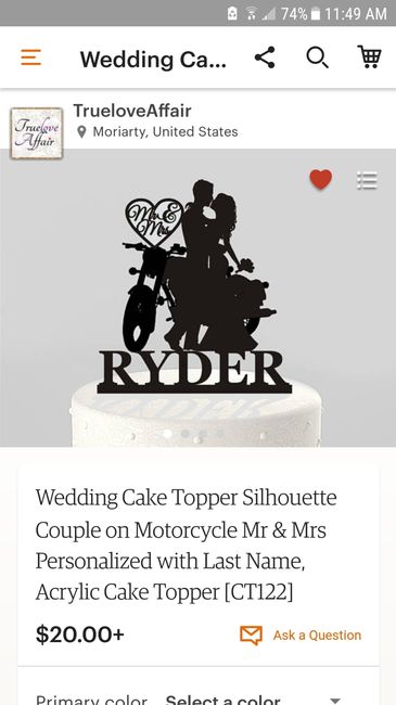 Cake Toppers?
