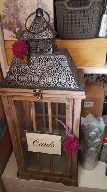 Card box/advice boxes!