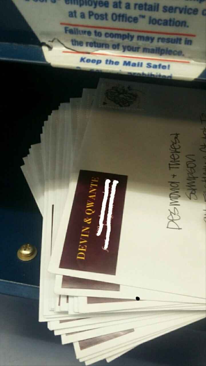 Today's Awesome Wedding Accomplishments!