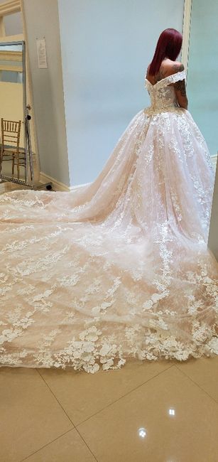 "Blush"ing brides! Let's see those blush colour wedding dresses! 16
