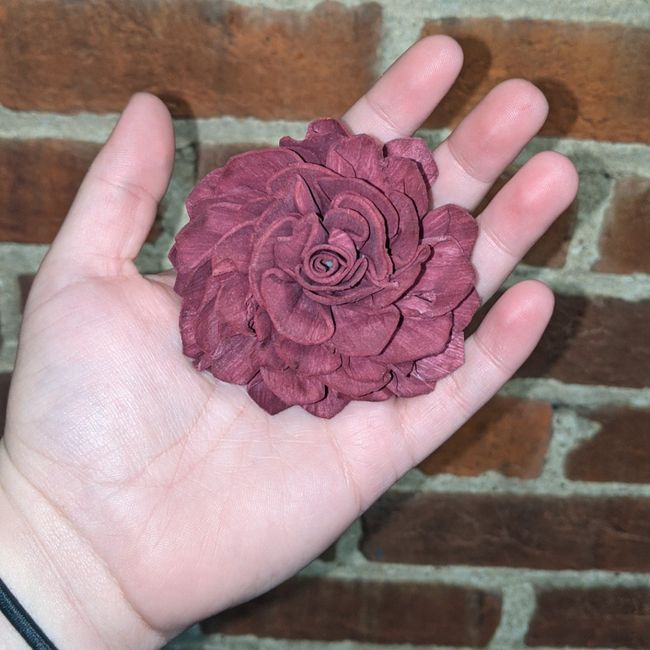 Wooden flowers! - 3