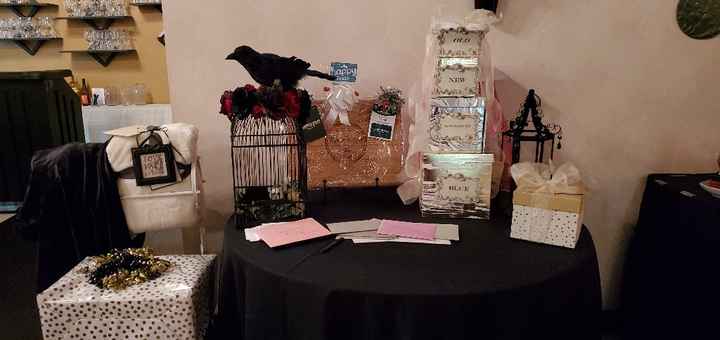 Poe Themed Bridal Shower - 7