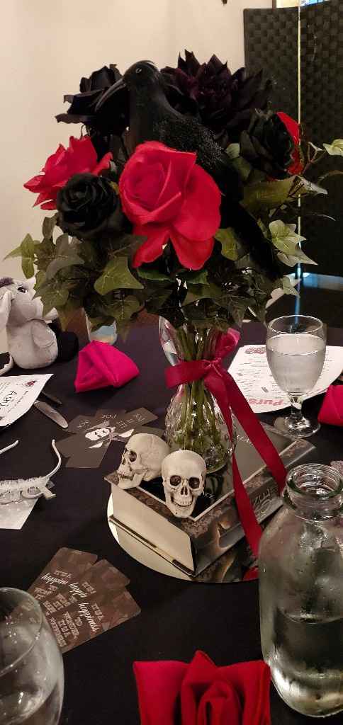 Poe Themed Bridal Shower - 8