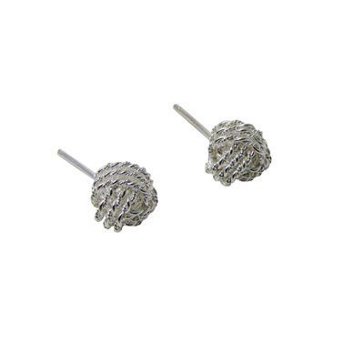 silver knot earrings for BMs...need help searching!