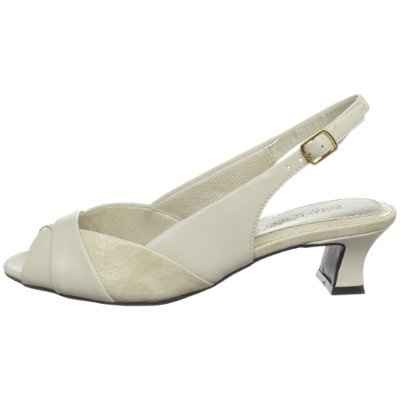 Do you know of low-heel peep toe shoes in ivory? Help!