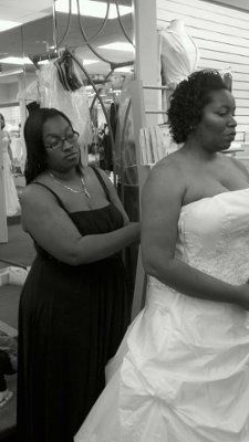 I have a dress!!  Yeah pics enclosed. Question on reception dress and accessories.