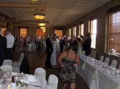 Decor question:  White with Ivory....will it be noticed? Venue pic attached