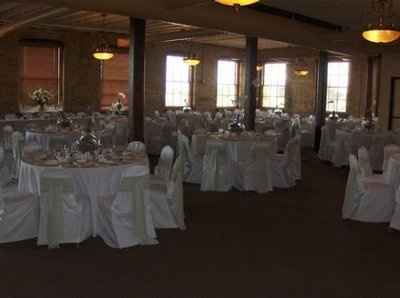 Decor question:  White with Ivory....will it be noticed? Venue pic attached