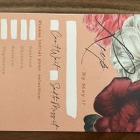 rsvp cards - 2