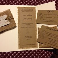 DIY invites with pics