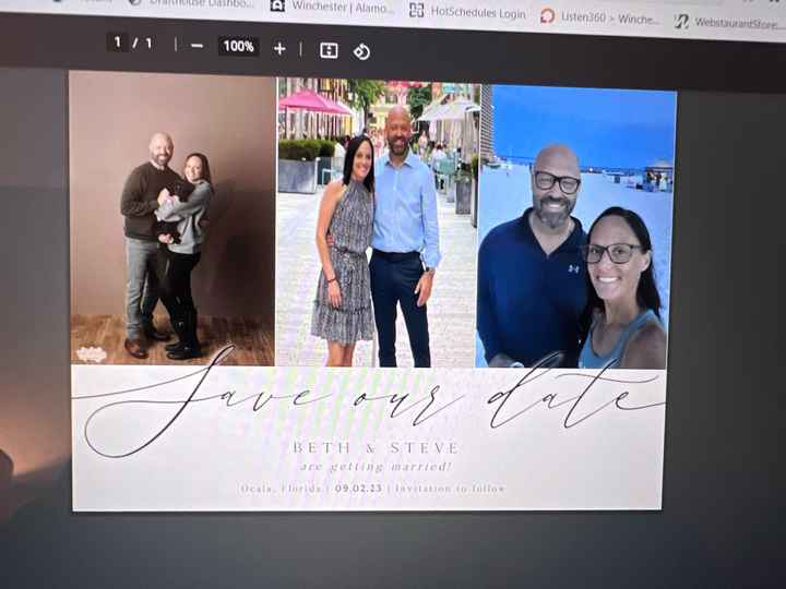 Photo Save-The-Dates? Or No Picture?? - 1