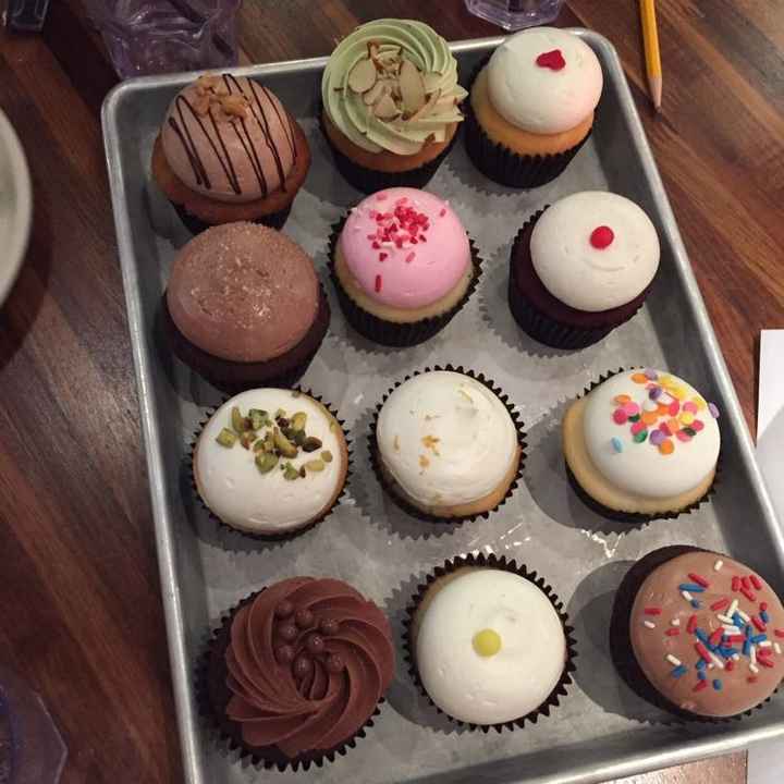 Paying for cake tastings