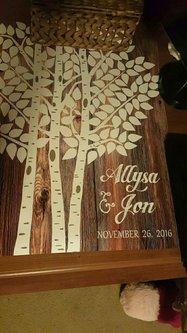 Wedding guest book alternatives